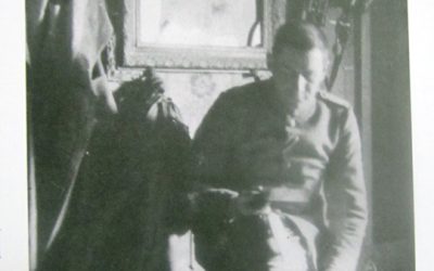 Franz Marc Holding a Cell Phone