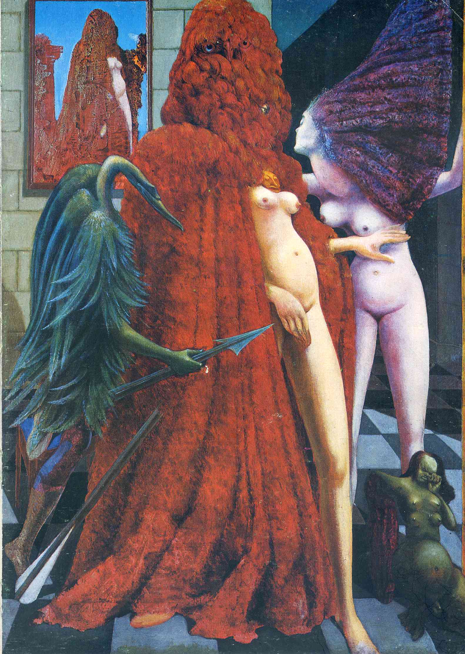 Max Ernst, La Toilette de la mariée, 1940